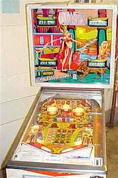 cleopatra pinball machine|Cleopatra (1977) Pinball Machine by D. Gottlieb & Co..